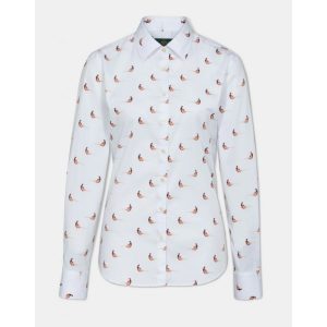 CAMISA DE MUJER ALAN PAINE FAISANES