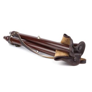 Banqueta Madera Y Piel - Imagen 2