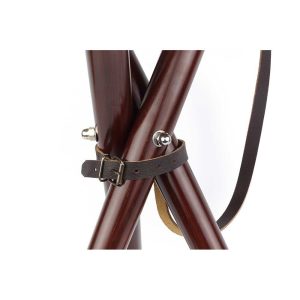 Banqueta Madera Y Piel - Imagen 3