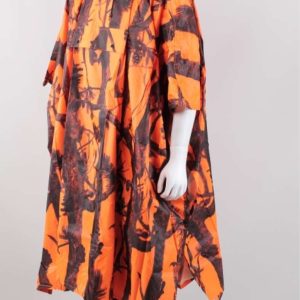 PONCHO IMPERMEABLE GHOST-CAMO NARANJA - Imagen 2